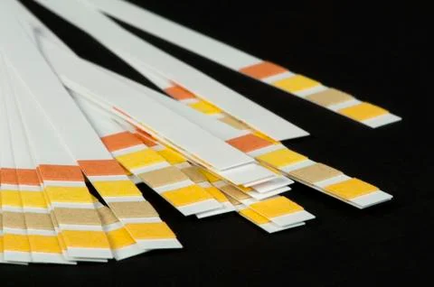 Litmus strips Stock Photos
