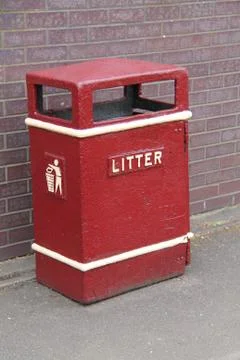 Litter Bin. Stock Photos