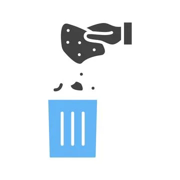 Litter icon vector image. Stock Illustration