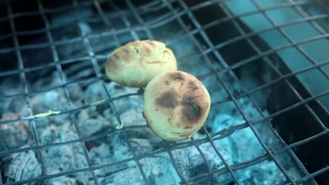 Litti Chokha Stock Footage 133102656