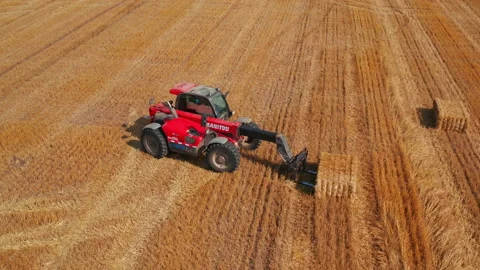 Little agile powerful loader machine pic... | Stock Video | Pond5