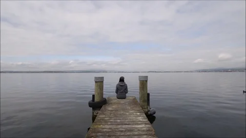 Little attention to passing things. Stock Footage 75078242