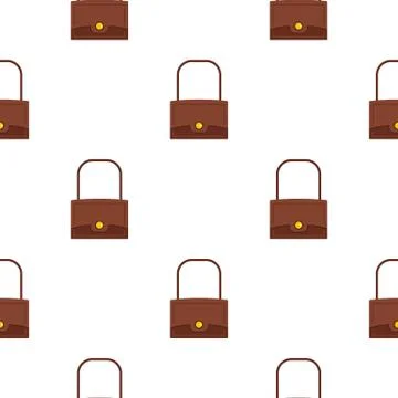 Little bag pattern seamless Stock Illustration