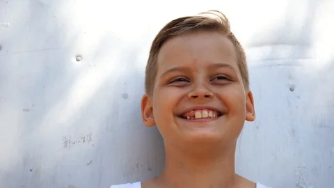 Little beautiful boy Stock Footage 122128485
