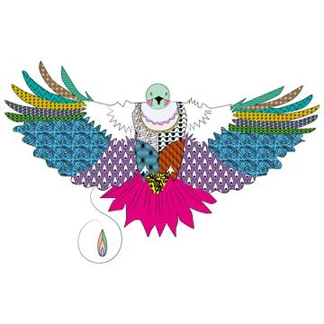 Little bird Stock Illustration