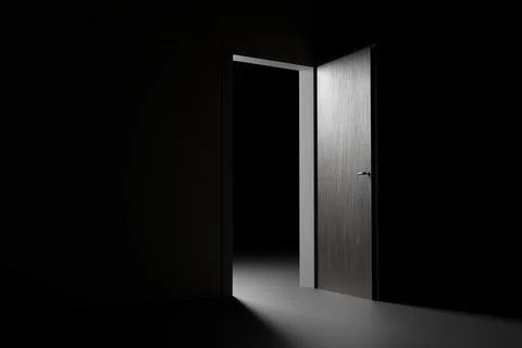 A little bit of light Stock Illustration