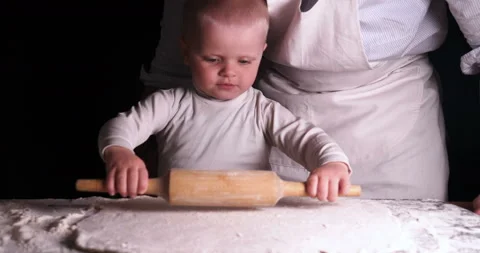 Little boy chef Stock Footage 107904968