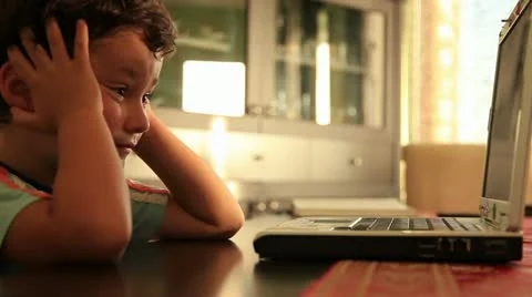 Little boy Stock Footage 12162001