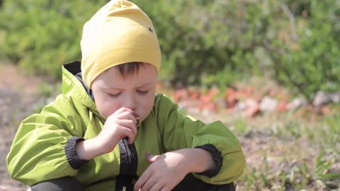 A little boy Stock Footage 155959981