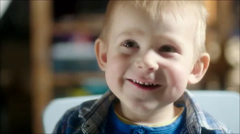 Little Boy Laughing Stock Footage 62220676