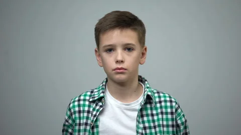 Little boy morphing into middle aged and senior man, process of aging, genetics 스톡 동영상 106307260