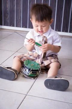 The little boy Stock Photos