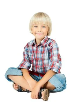 Little boy Foto stock