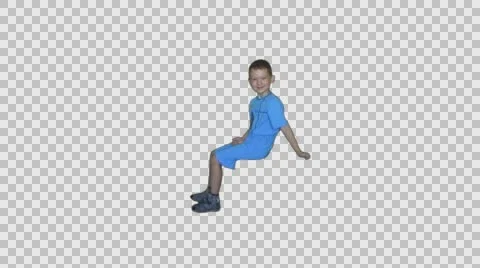 Little boy smiling to camera and waving hand Stock Footage 68880716