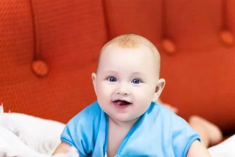Little boy smiling Stock Photos