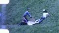 Little BOYS SLIDE Fun Downhill PLAY SUMMER Fun 60s Vintage Film Home Movie 5370 HD Footage