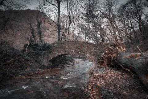 Little bridge Stock Photos