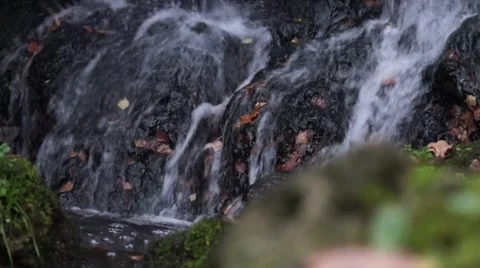 Little Brooks falls Stock Footage 48457696