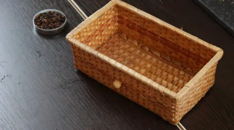 Little broom for witch Stock-Footage 68575880