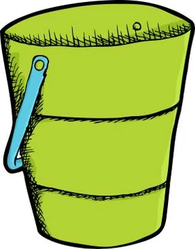 Little Bucket Stock Illustration