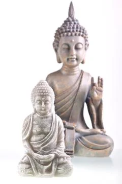 Little buddha Foto stock