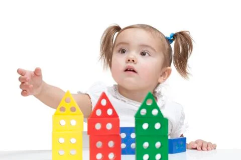 Little Builder 库存照片