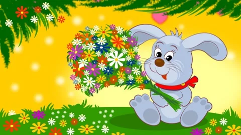 Little bunny Stock Footage 135180941