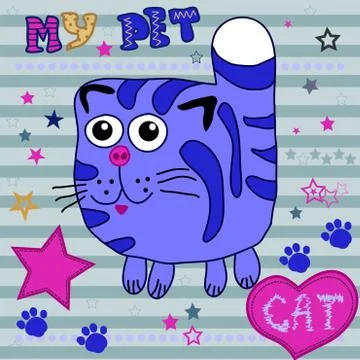 Little cat Stock Illustration