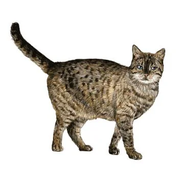 Little cat Stock Illustration
