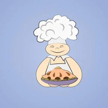 Little chef Stock Illustration