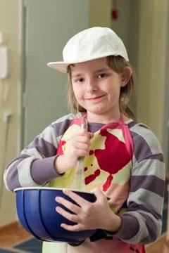 Little chef Foto stock