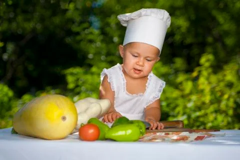 Little chef Stock Photos