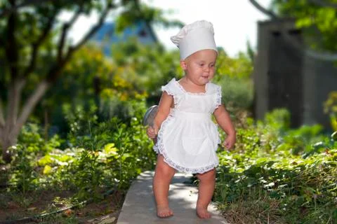Little chef 库存照片