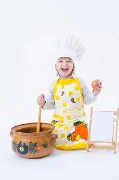 Little chef Stock Photos