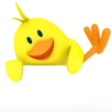 Little chick Stock Illustration