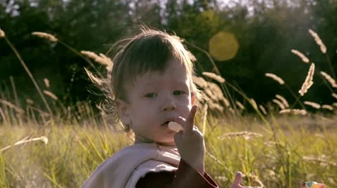 Little child Stock Footage 21238157