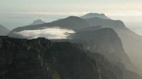 Little cloud in Cape Town Stock Footage 37475903