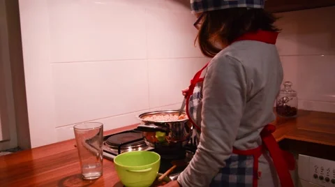 Little cook Stock Footage 44973045