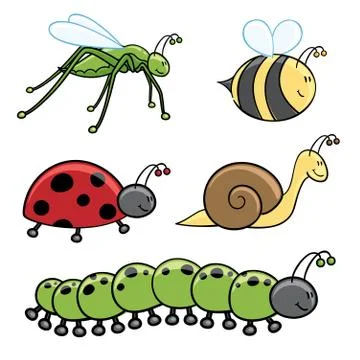 Little critters Stock Illustration