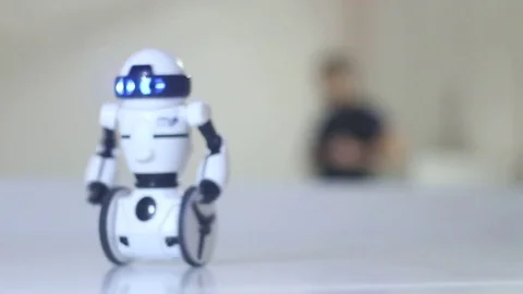 Little dancing robot mip Stock Footage 81784406