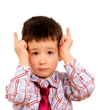 Little devil Foto stock