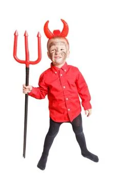Little devil. Stock Photos