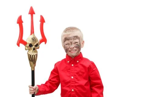 Little devil. Stock Photos