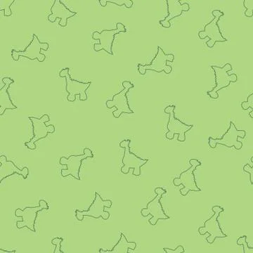 The little dinosaurs (background) Stock Illustration