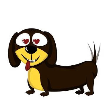 Little dog Stock Illustration