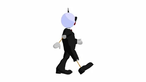 Little drunk guy walking Video stock 993538