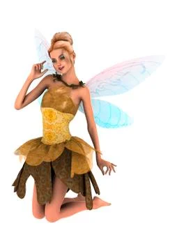 Little Fae Stock Illustration