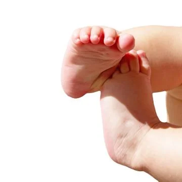 Little feet Stock Photos
