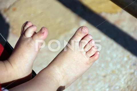 Little feet Stock Photos