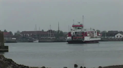 Little ferry Stock Footage 22516673